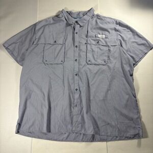 Magellan Outdoors Fish Gear Shirt Men's 4XL Vented Angler Fit Fishing Big & Tall